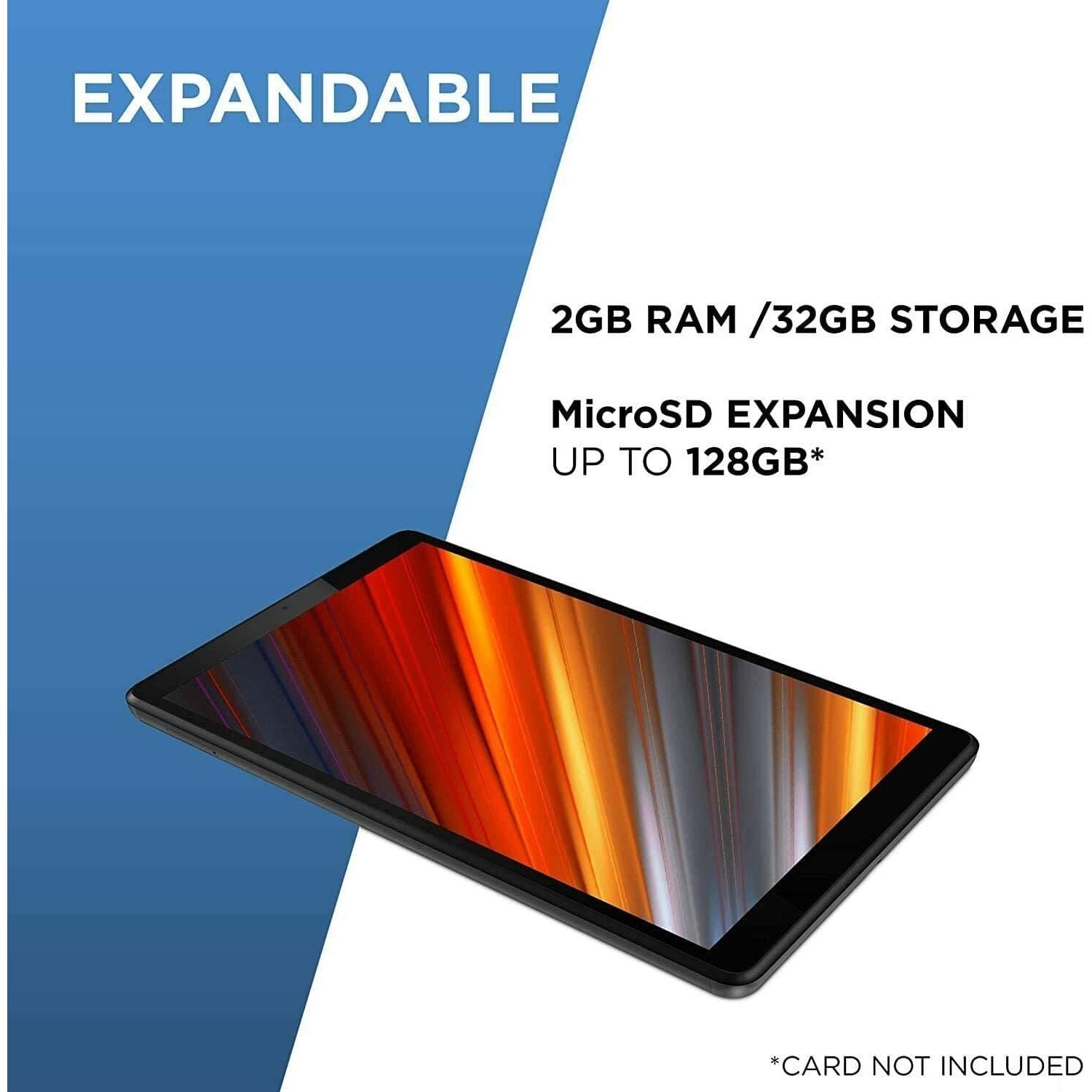 Buy Lenovo,Lenovo Tab M8 HD (2nd Gen) Tablet MediaTek Helio A22 2GB 32GB 8" IPS Android 9 - Gadcet.com | UK | London | Scotland | Wales| Ireland | Near Me | Cheap | Pay In 3 | Tablet Computers